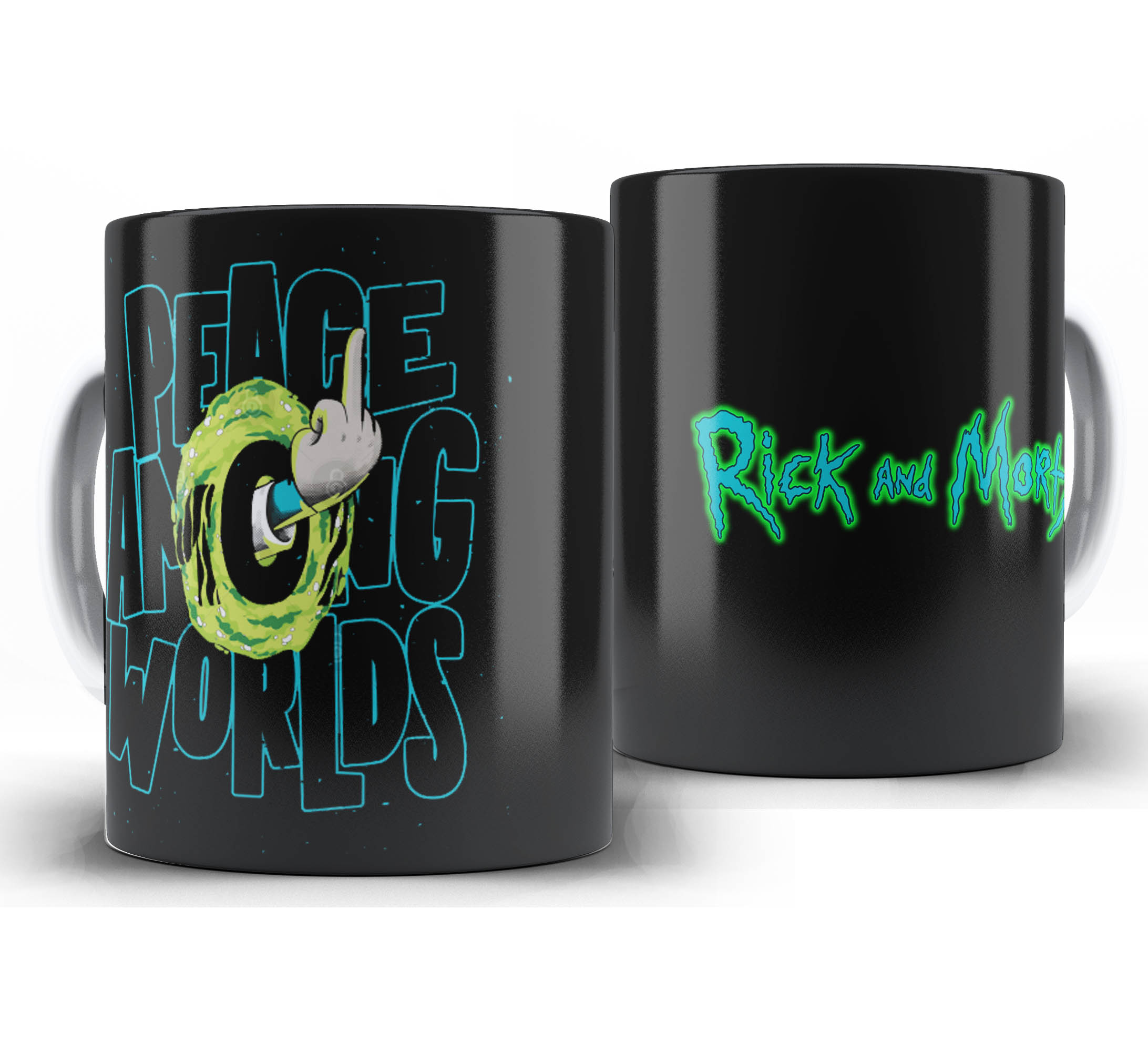 Caneca Desenho - Rick And Morty A7